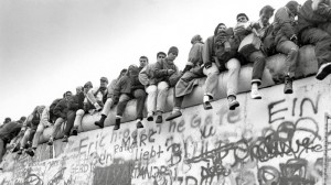 Queda do Muro de Berlim, em 1989
